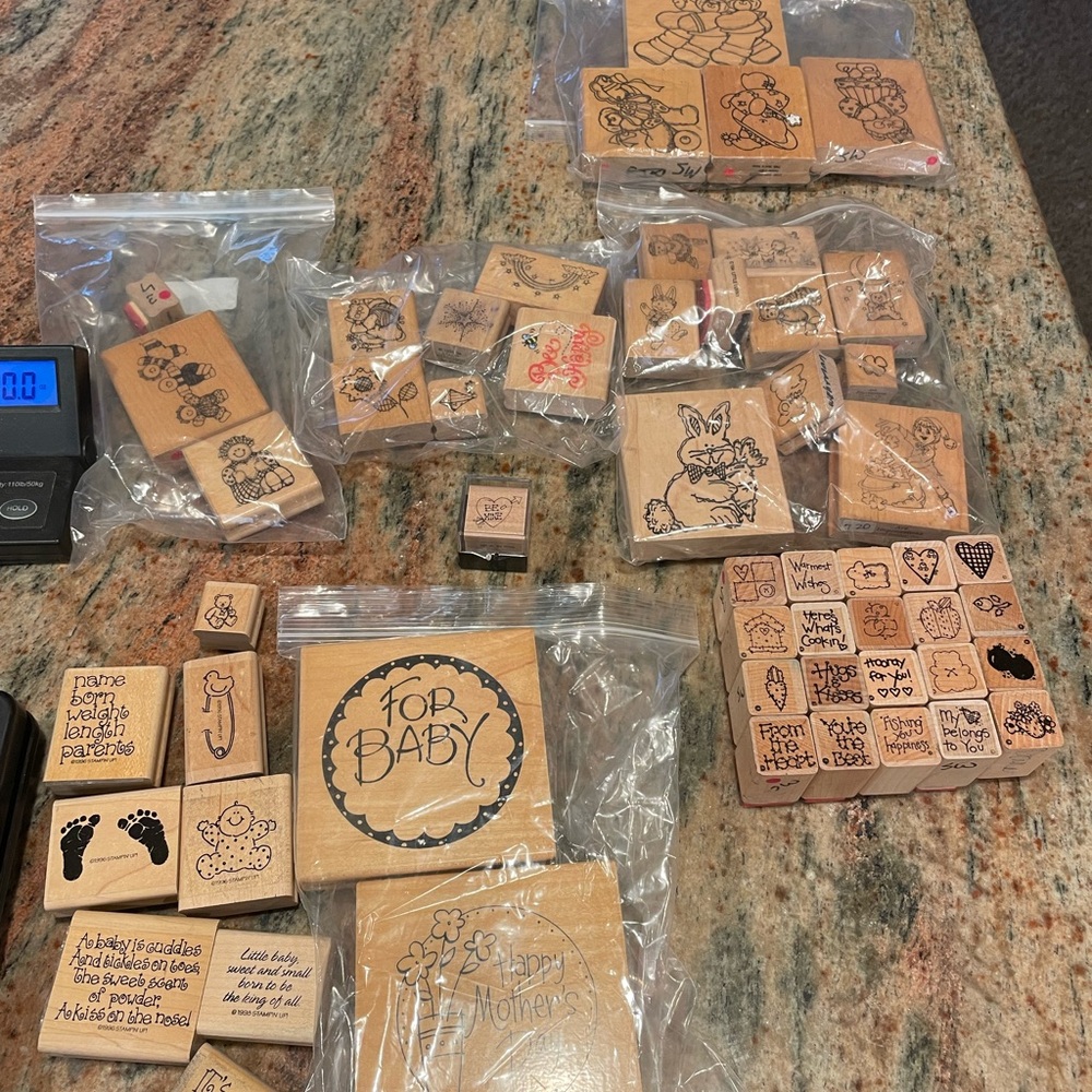 Stampin' Up! Home Design Stamps - Natural Wood